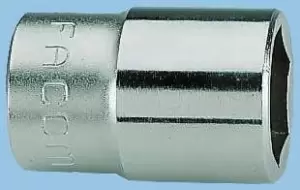 image of Facom 28mm Bi-Hex Socket With 1/2 in Drive, Length 44 mm