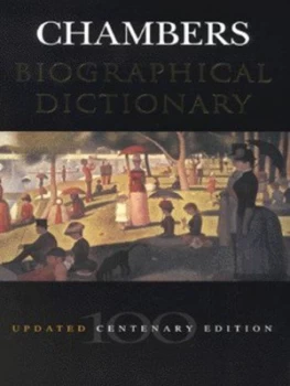 Image of Chambers Biographical Dictionary by Melanie Parry Book