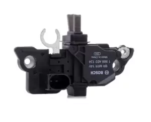 Image of Bosch Alternator Regulator 1 986 AE0 124 Alternator Voltage Regulator,Regulator, alternator VW,AUDI,SKODA,Golf IV Schragheck (1J1)