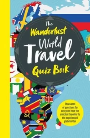 Image of The Wanderlust world travel quiz book by