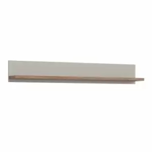 image of Rivero Shelf In Grey And Oak