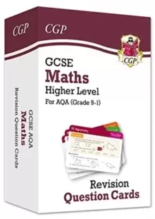 Image of Grade 9-1 GCSE Maths AQA Revision Question Cards - Higher