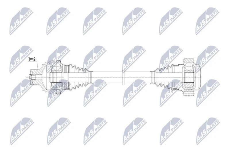 Image of NTY Drive shaft NTY NPW-AU-084