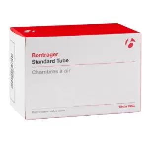 Image of Bontrager Standard 700x35-44C 48mm Presta Valve Inner Tube in Black