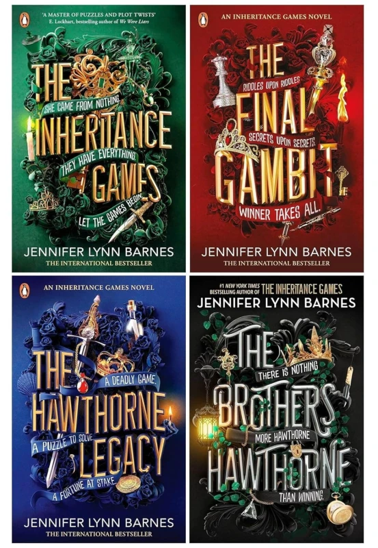 Image of The Inheritance Games 4 Book Set Jennifer Lynn Barnes Jennifer Lynn Barnes Books