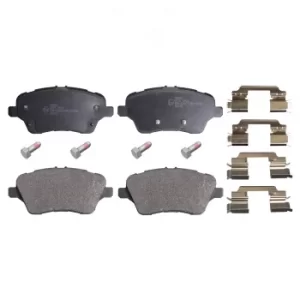 Image of Brake Pad Set 16940 by Febi Bilstein front axle