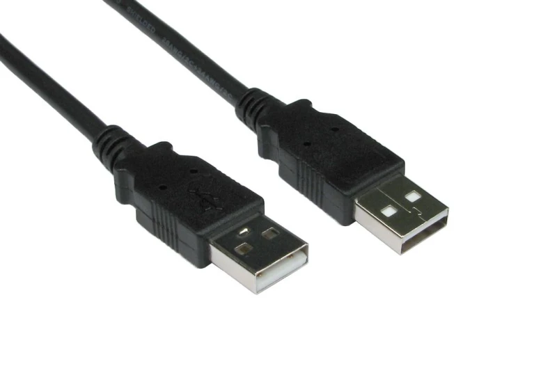 Image of Cables Direct Cables Direct USB2-012K USB cable USB 2.0 2m USB A Black USB2-012K