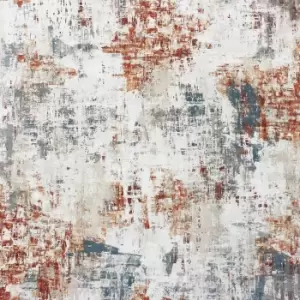 Image of Arthouse Abstract Texture Wallpaper - Copper/Navy