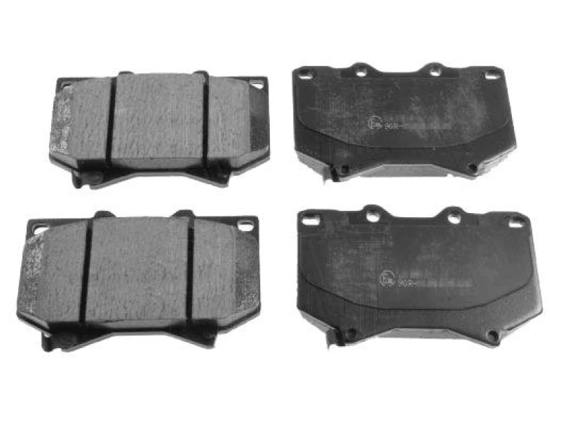 Image of Blue PRINT ADT342117 Brake pad set Front Axle, with acoustic wear warning Brake Pad Set,disc brake (402)