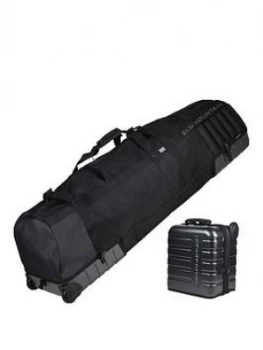 Image of Sun Mountain Sun Mountain Kube Golf Travel Cover Carbon/Fiber/Black