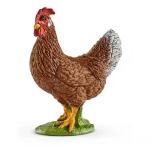 Image of Schleich Farm World Hen Toy Figure