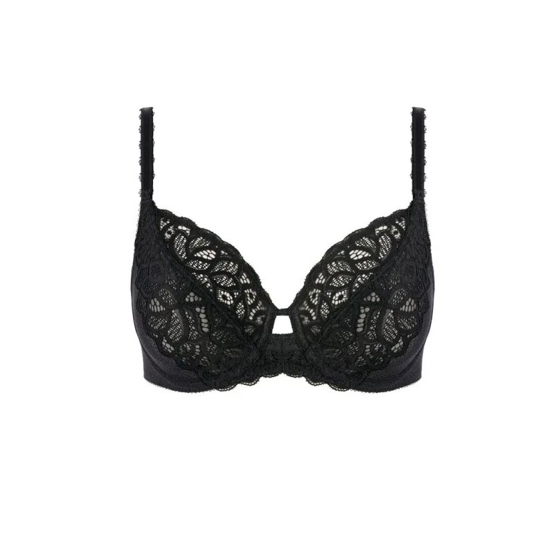 Image of Wacoal Womens underwired bra Wacoal Raffine Noir Female 105D