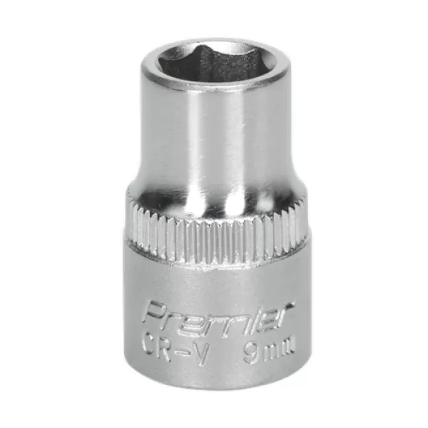 image of Genuine SEALEY S3809 WallDrive&#174; Socket 9mm 3/8Sq Drive