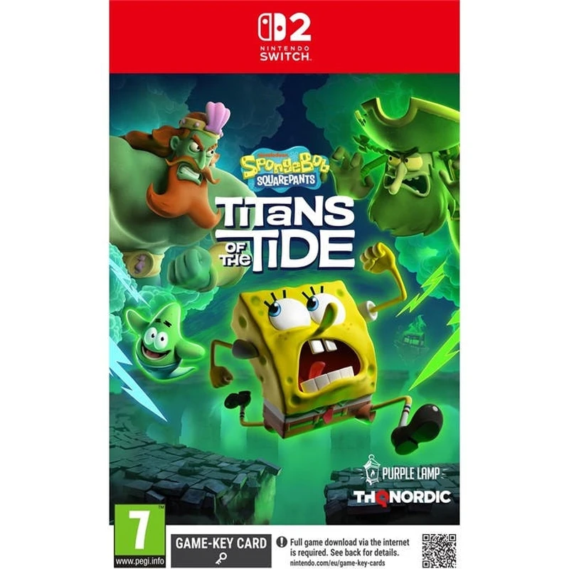 Image of SpongeBob SquarePants Titans of the Tide Nintendo Switch 2 Game