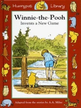 Image of Winnie-the-Pooh Invents a Game by A. a Milne Hardback