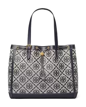 image of Tory Burch T Monogram Large Jacquard Tote