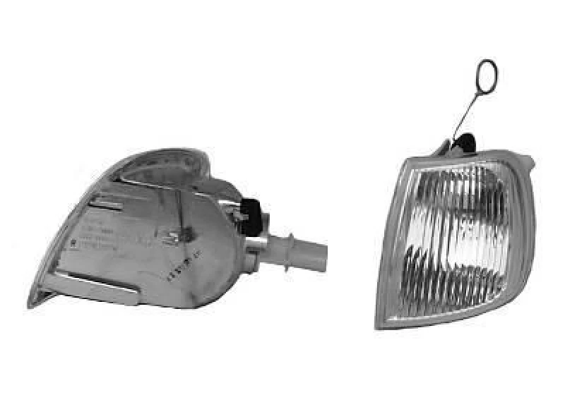 Image of VAN WEZEL 4903905 Turn Signal Left Front, white, with bulb holder Indicator (62)