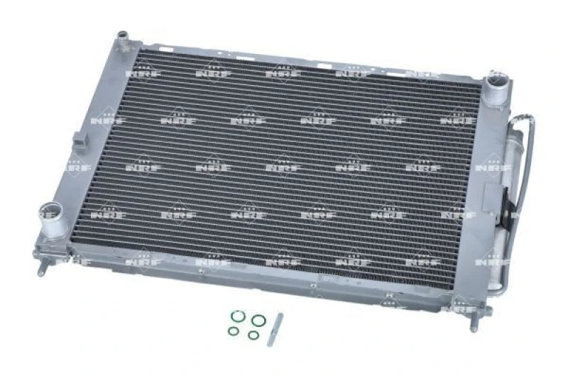 Image of NRF 350068 Condenser EASY FIT with seal ring, with nitrogen filling Aluminium Condenser,air conditioning (448)