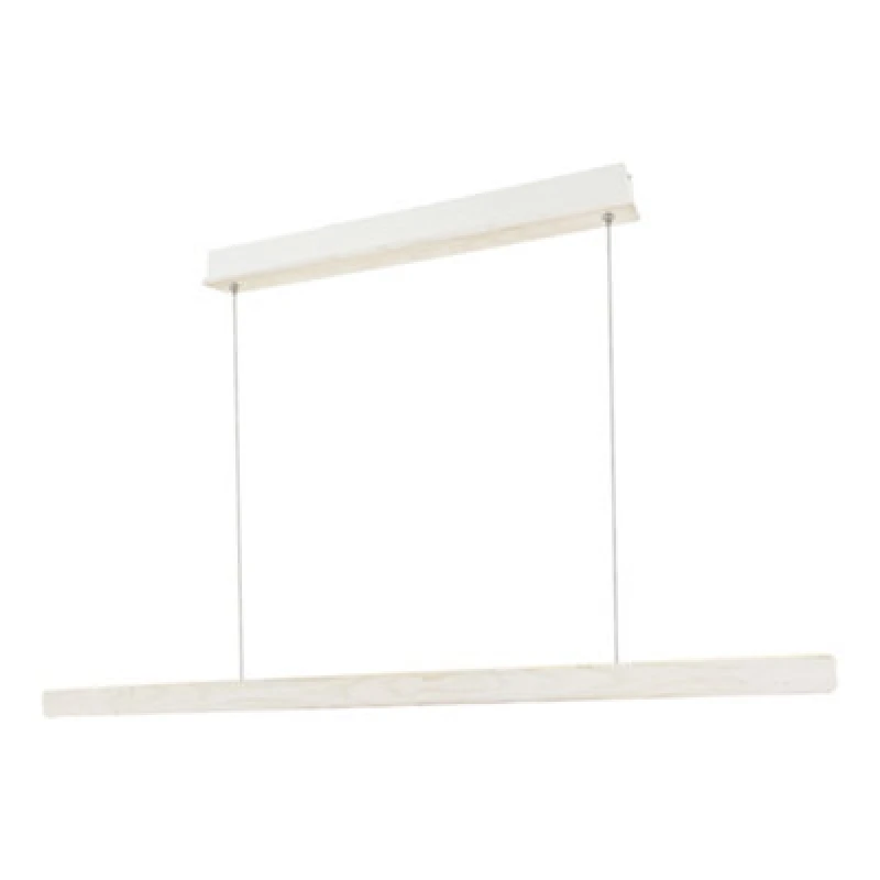 Image of Nordlux Ilgas Indoor Pendant Light White Wood Intergrated LED 30,000Hrs - Mains Powered, Ip20