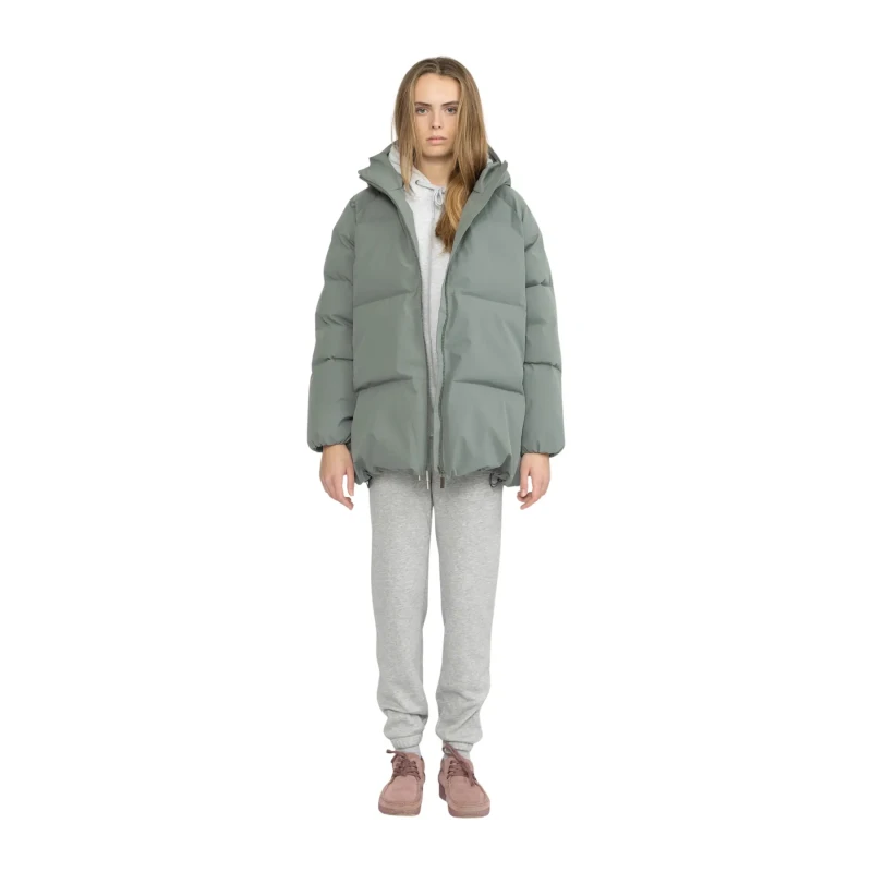 Image of Selfhood Womens down jacket Selfhood Oversize Bleu Female L