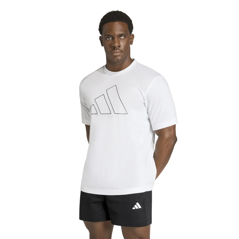 Image of Jersey adidas Essentials Feelready Logo Blanc Male 2XL