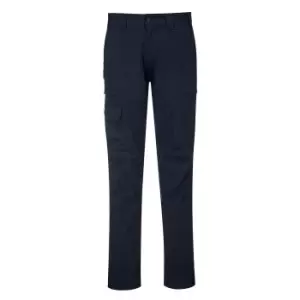 Image of Portwest Adults Unisex KX3 Cargo Trousers (30R) (Dark Navy)