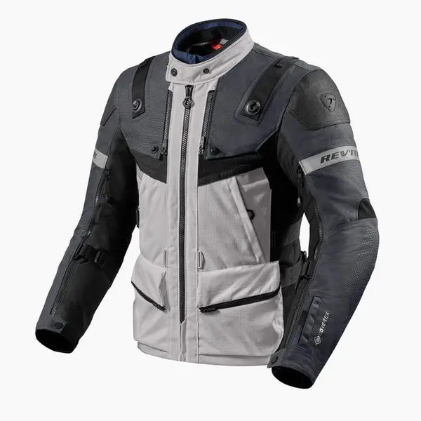 Image of REV'IT! Defender 3 GTX Jacket Silver Anthracite Size XL
