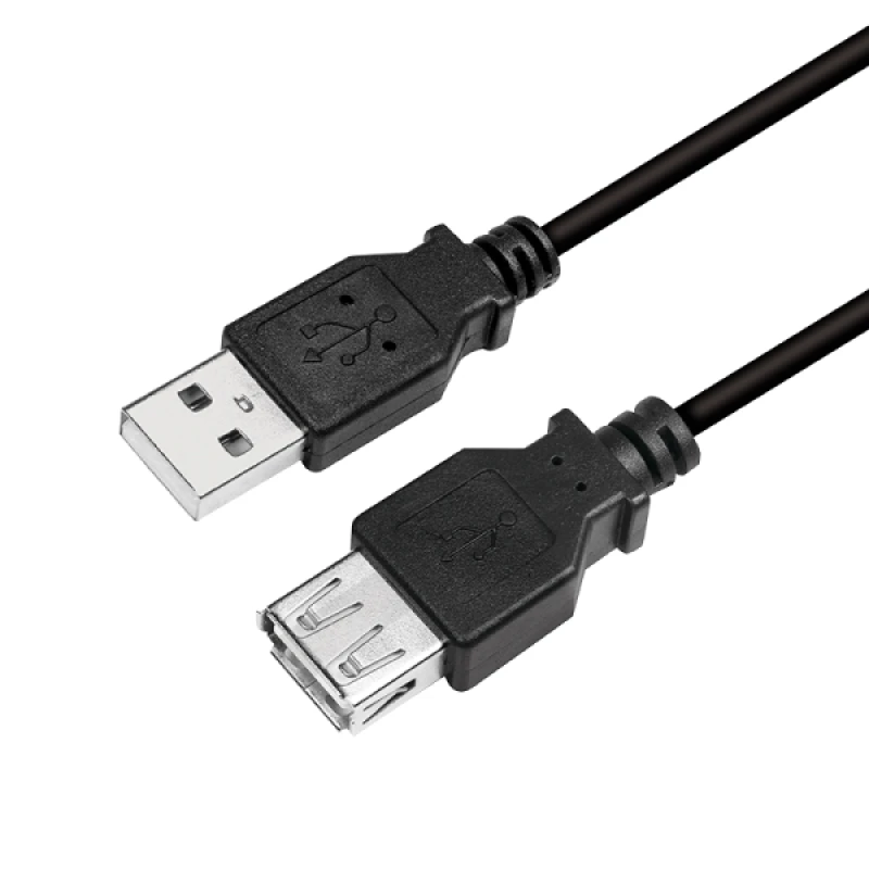 Image of LogiLink CU0011B USB cable USB 2.0 3m USB A Black