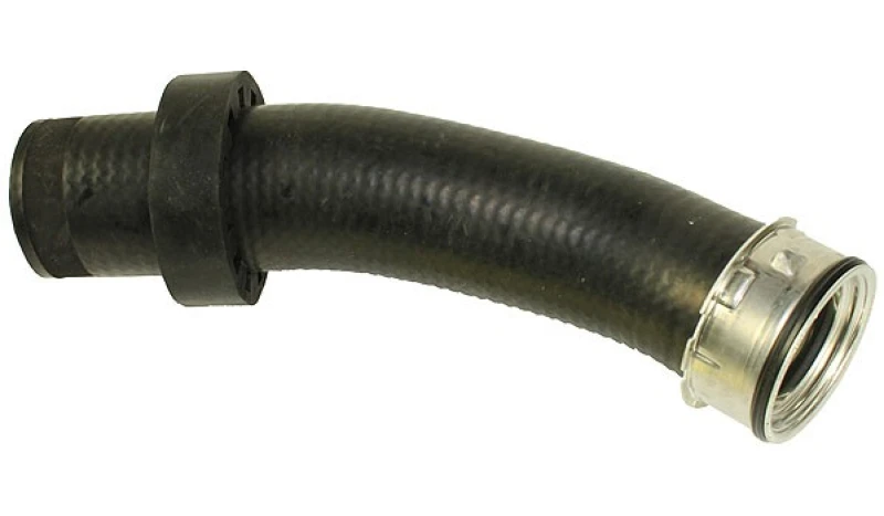 Image of METZGER 2400004 Turbocharger Hose without clamp, with quick coupling, Rubber with fabric lining Rubber with fabric lining Charger Intake Hose (3314)