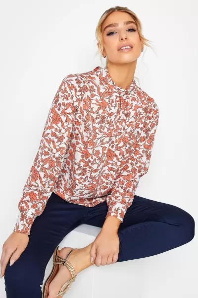 Image of High Neck Blouse