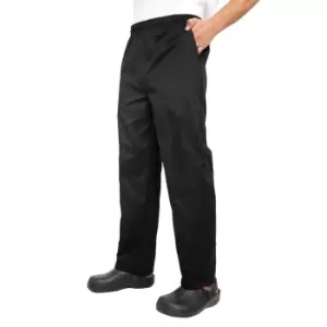 Image of Premier Essential Unisex Chefs Trouser / Catering Workwear (3XL) (Black/White (Big Check))