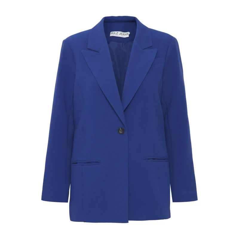 Image of Pulz Jeans Womens blazer Pulz Jeans Beverly Bleu Female 36