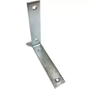 image of L-Shape Support Metal Narrow Angle Corner Bracket Repair Brace - Size 75x75x15x2mm - Pack of 1