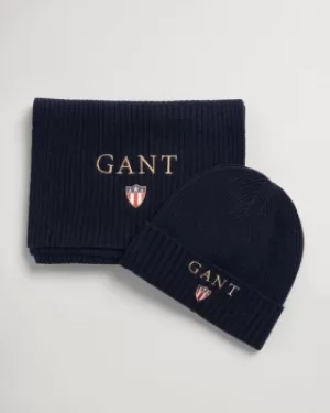 Image of GANT Scarf & Beanie With Gift Box