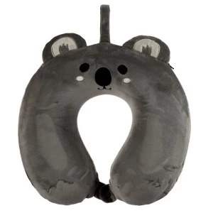 Relaxeazzz Cutiemals Koala Plush Memory Foam Travel Pillow