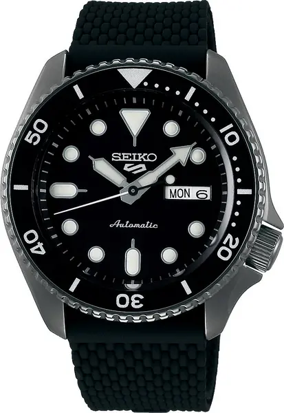 image of Seiko Watch 5 Sports Mens - Black SO-1139