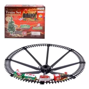 Image of Christmas Workshop Xmas Railway Train Build Up On Tree