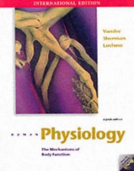 Image of Human Physiology by Arthur J Vander and James H Sherman and Dorothy S Luciano Book