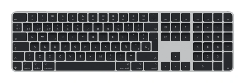 Image of Apple Magic keyboard Universal USB + Bluetooth QWERTY Spanish Black MXK83Y/A