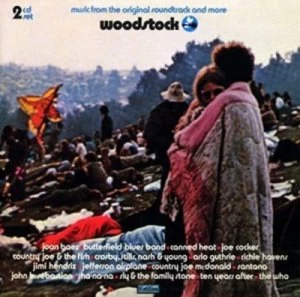 image of Woodstock Music from the Original Soundtrack and More - Volume 1 by Various Artists CD Album