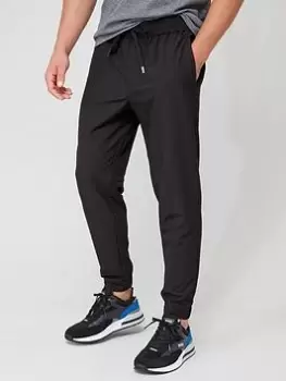Image of BOSS T_flex Trousers - Black, Size 46, Inside Leg Regular, Men