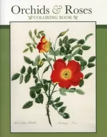 Image of Orchids & Roses Colouring Book