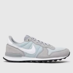 Image of Nike Light Grey Internationalist Trainers