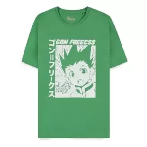 Image of Hunter X Hunter T-Shirt Gon Freecss Green Size L