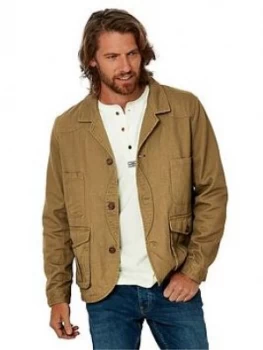 Image of Joe Browns Joe Browns Know The Score Jacket, Tobacco, Size S, Men