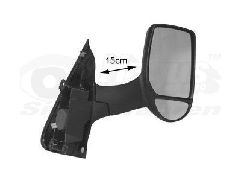 Image of VAN WEZEL Wing mirror VAN WEZEL 1898812