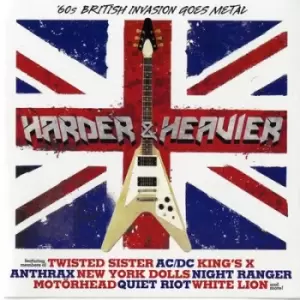 Image of Harder & Heavier 60s British Invasion Goes Metal by Various Artists CD Album