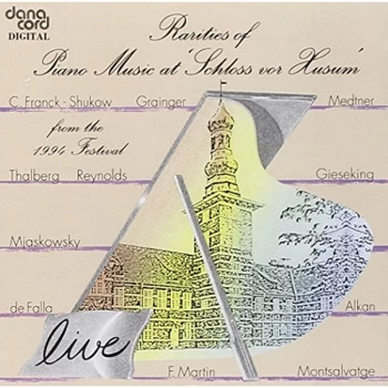 Image of Franck, C&eacute;sar - Rarities of Piano Music Husum Festival 1 [danish Import] CD