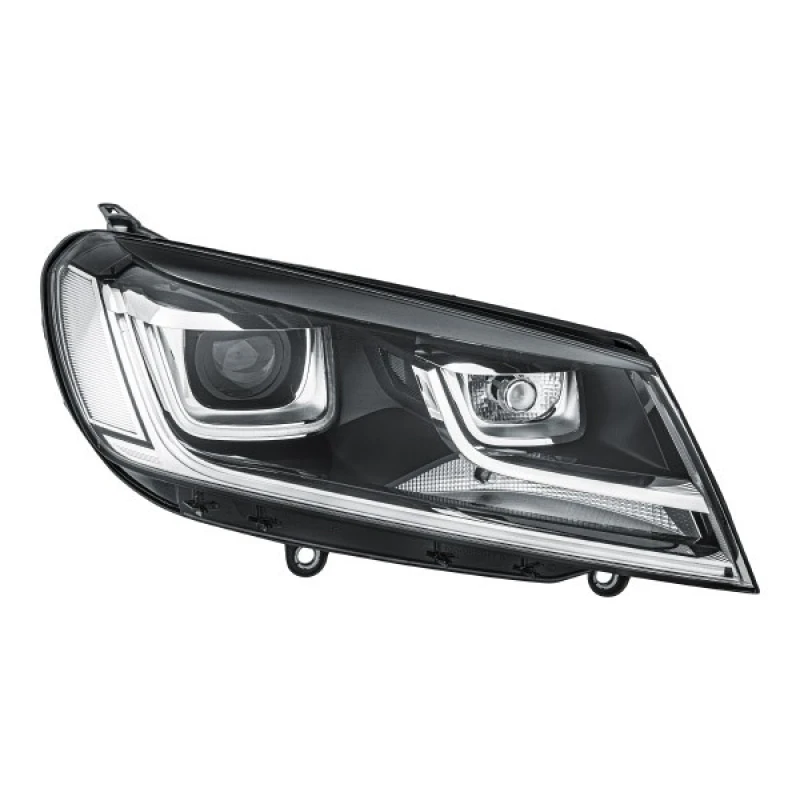Image of HELLA 1EL 011 937-421 Headlights LED, without control unit for dynamic bending light (AFS), Right, without glow discharge lamp, Bi-Xenon Headlight (2