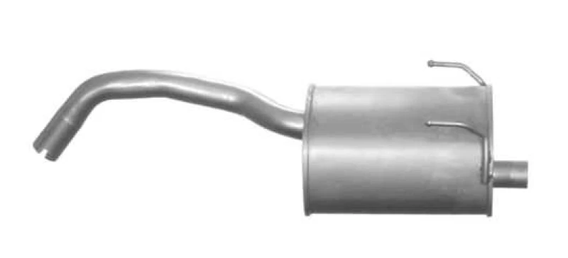 Image of VEGAZ FTS-364 Rear silencer Rear, without exhaust tip End Silencer (3437)